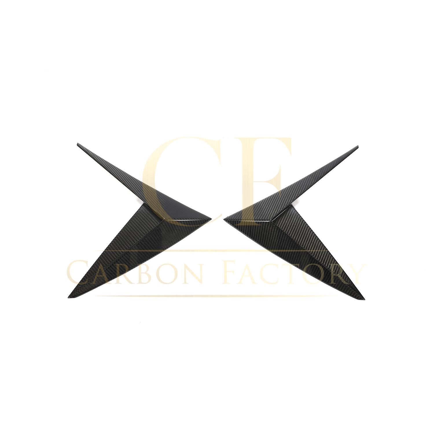Pre-Preg Carbon Fibre Front Fender Side Vent Covers for Lamborghini Urus 18-21-Carbon Factory