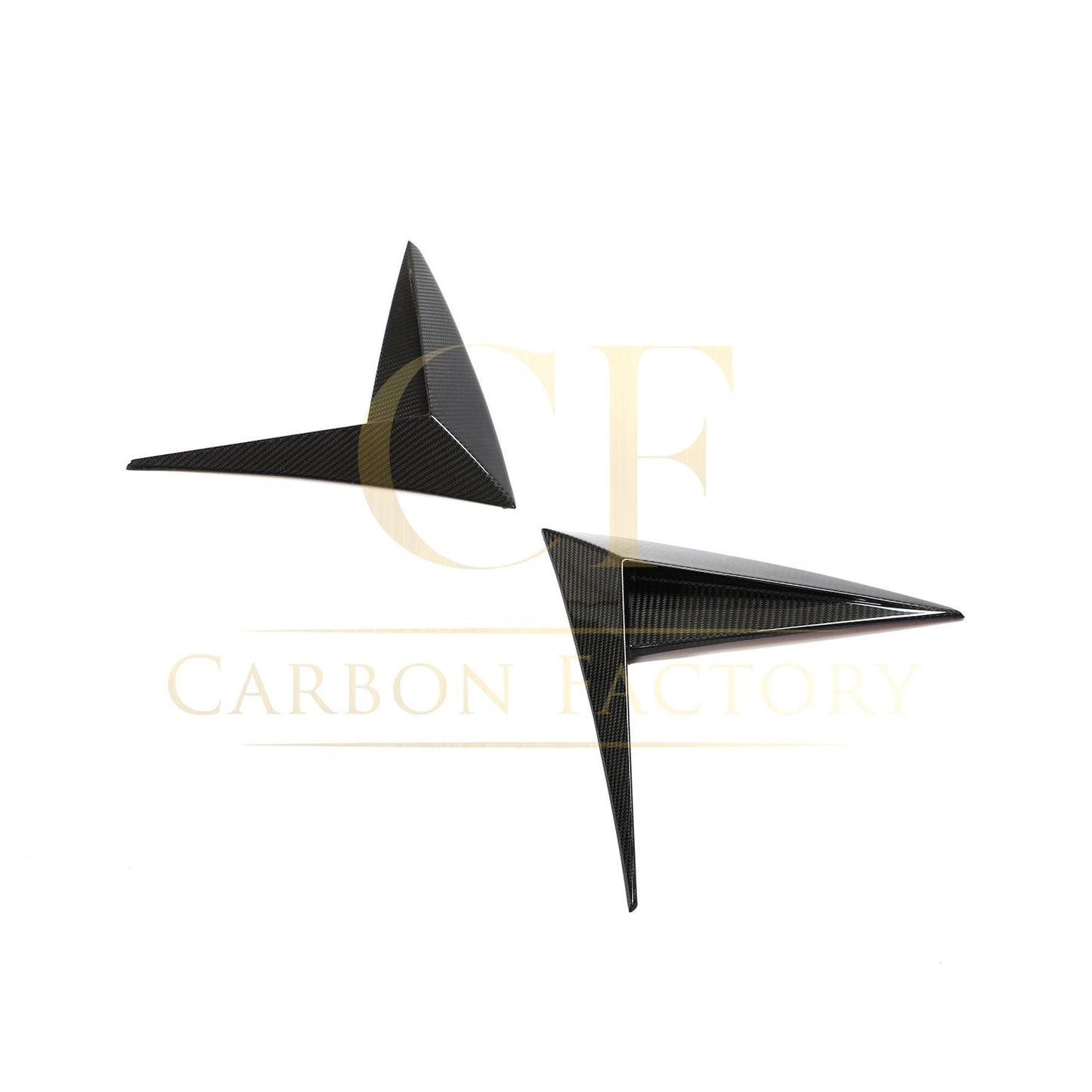 Pre-Preg Carbon Fibre Front Fender Side Vent Covers for Lamborghini Urus 18-21-Carbon Factory