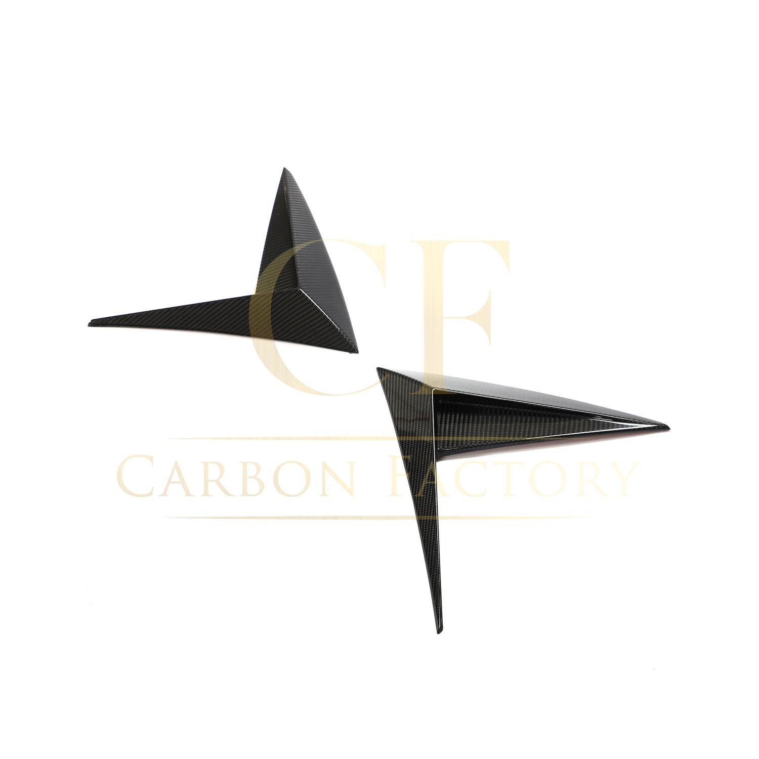 Pre-Preg Carbon Fibre Front Fender Side Vent Covers for Lamborghini Urus 18-21-Carbon Factory