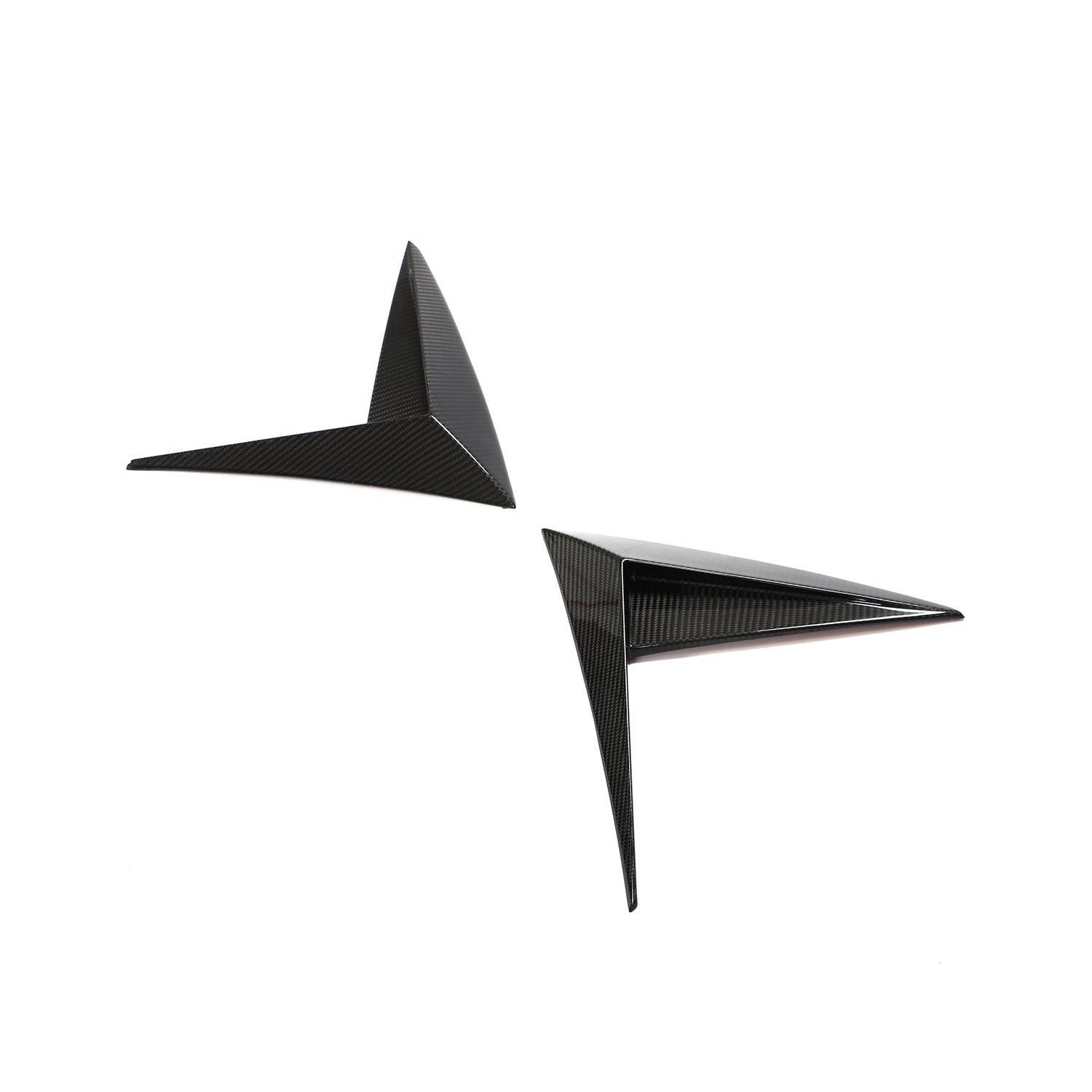 Pre-Preg Carbon Fibre Front Fender Side Vent Covers for Lamborghini Urus 18-21-Carbon Factory