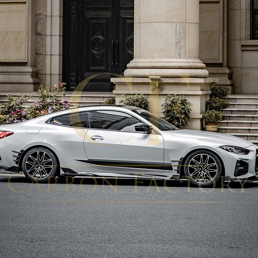 Pre-Preg Carbon Fibre Front Fender Trims for BMW 4 Series G22 G23 20-Present-Carbon Factory