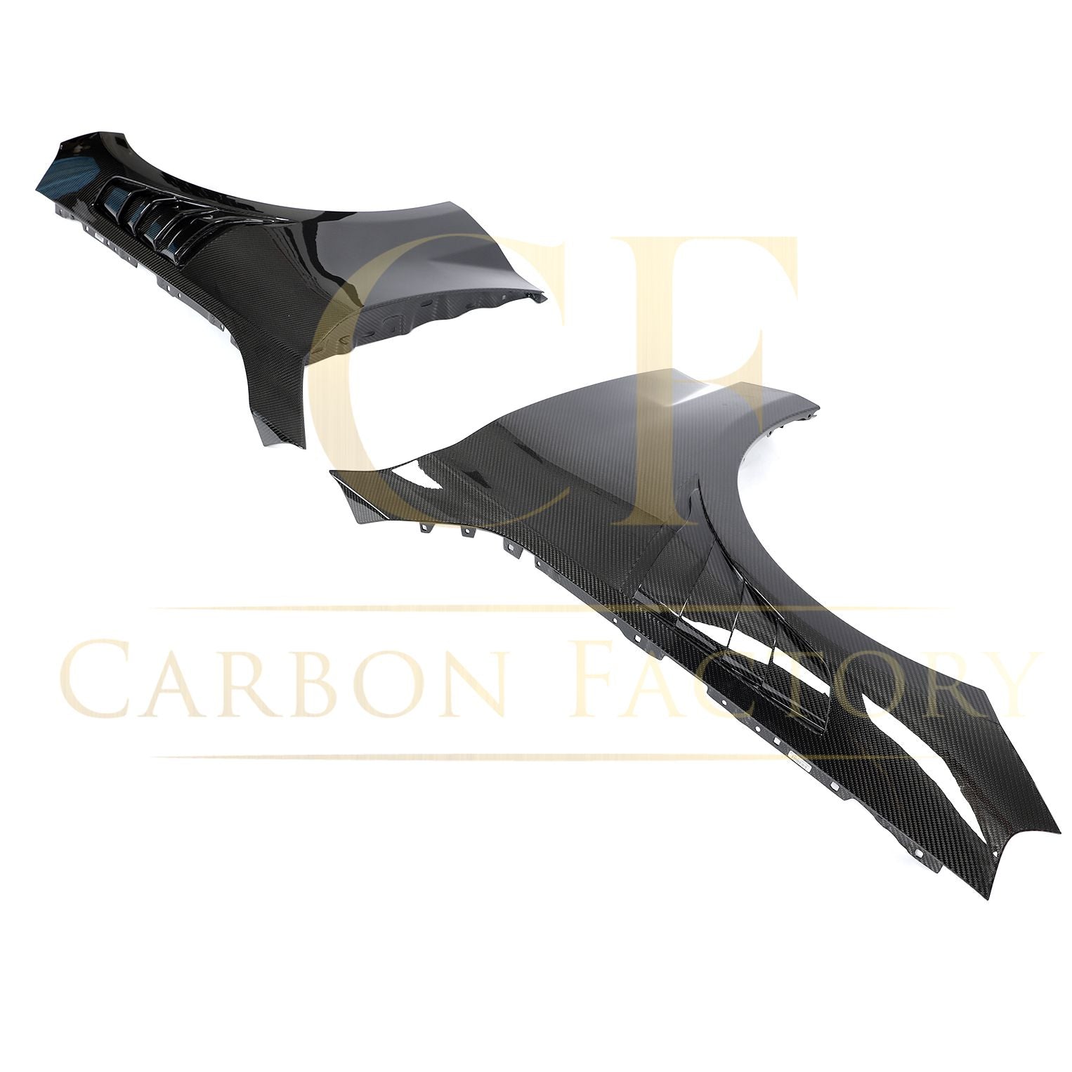 Pre-Preg Carbon Fibre Front Fenders for BMW G87 M2 23-Present-Carbon Factory