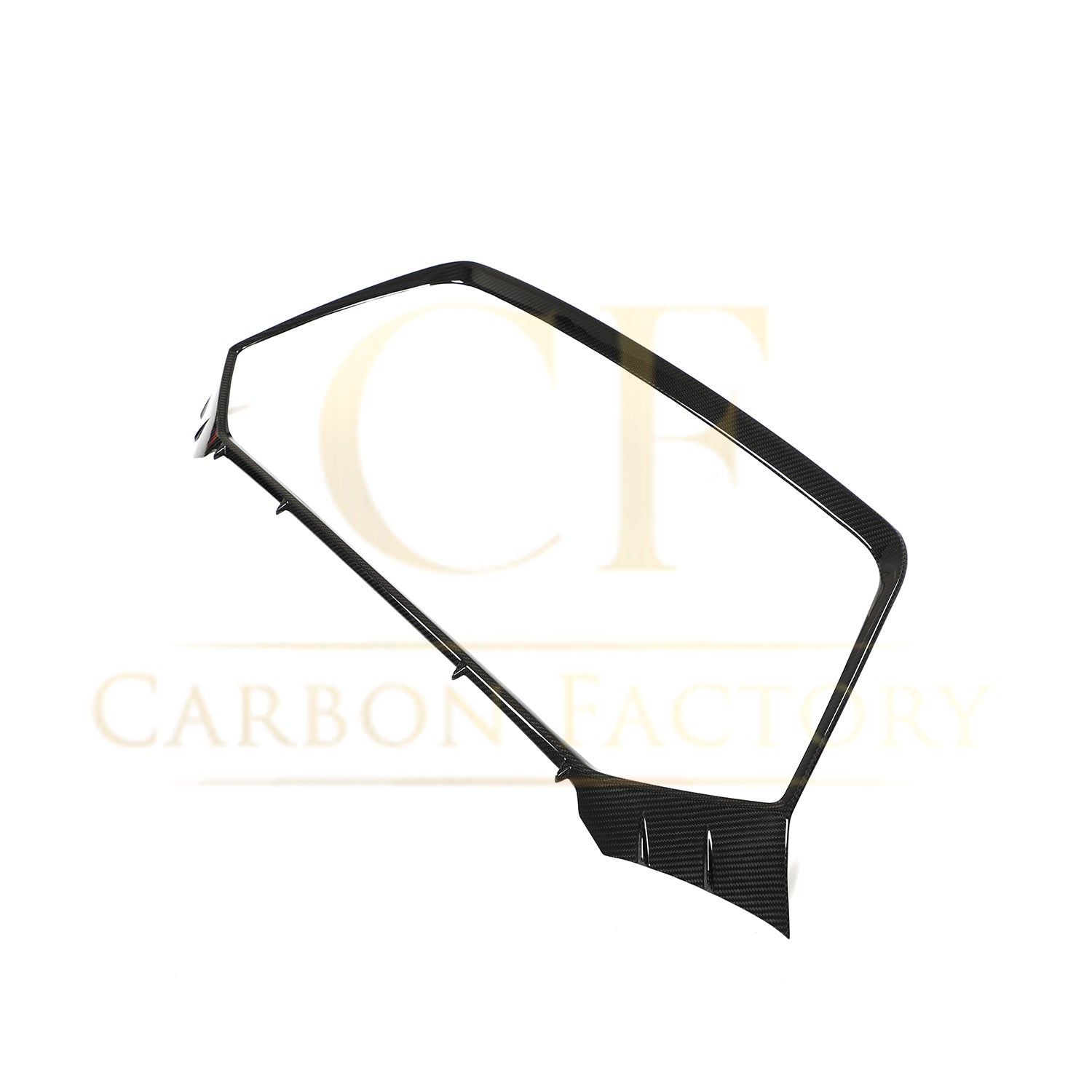 Pre-Preg Carbon Fibre Front Grille Trim for Audi C8 RS6 19-22-Carbon Factory