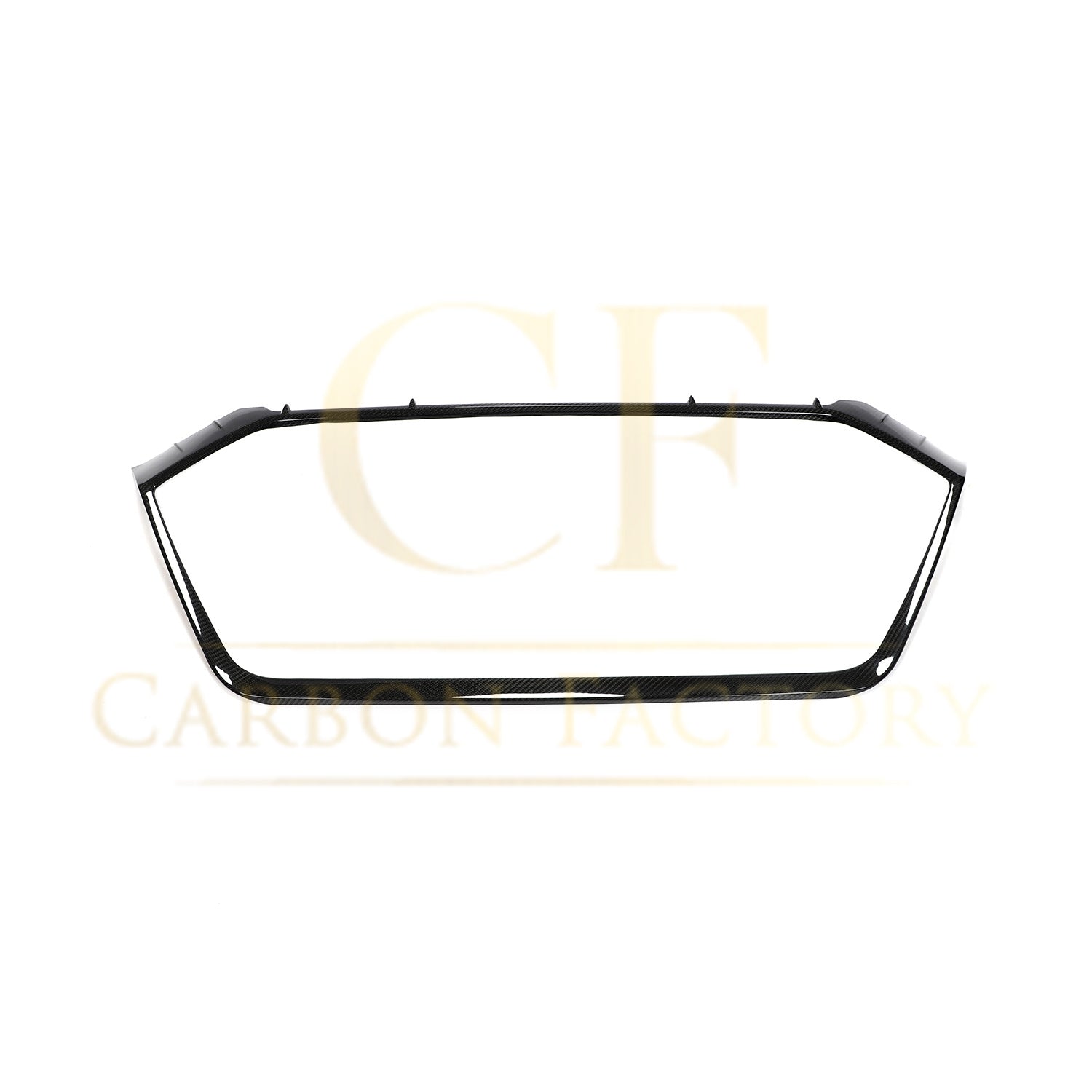 Pre-Preg Carbon Fibre Front Grille Trim for Audi C8 RS6 19-22-Carbon Factory
