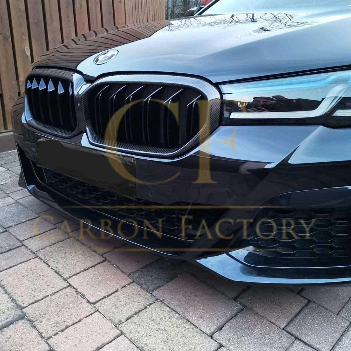 Pre-Preg Carbon Fibre Front Grille for BMW G30 5 Series inc F90 M5 LCI 21-23-Carbon Factory