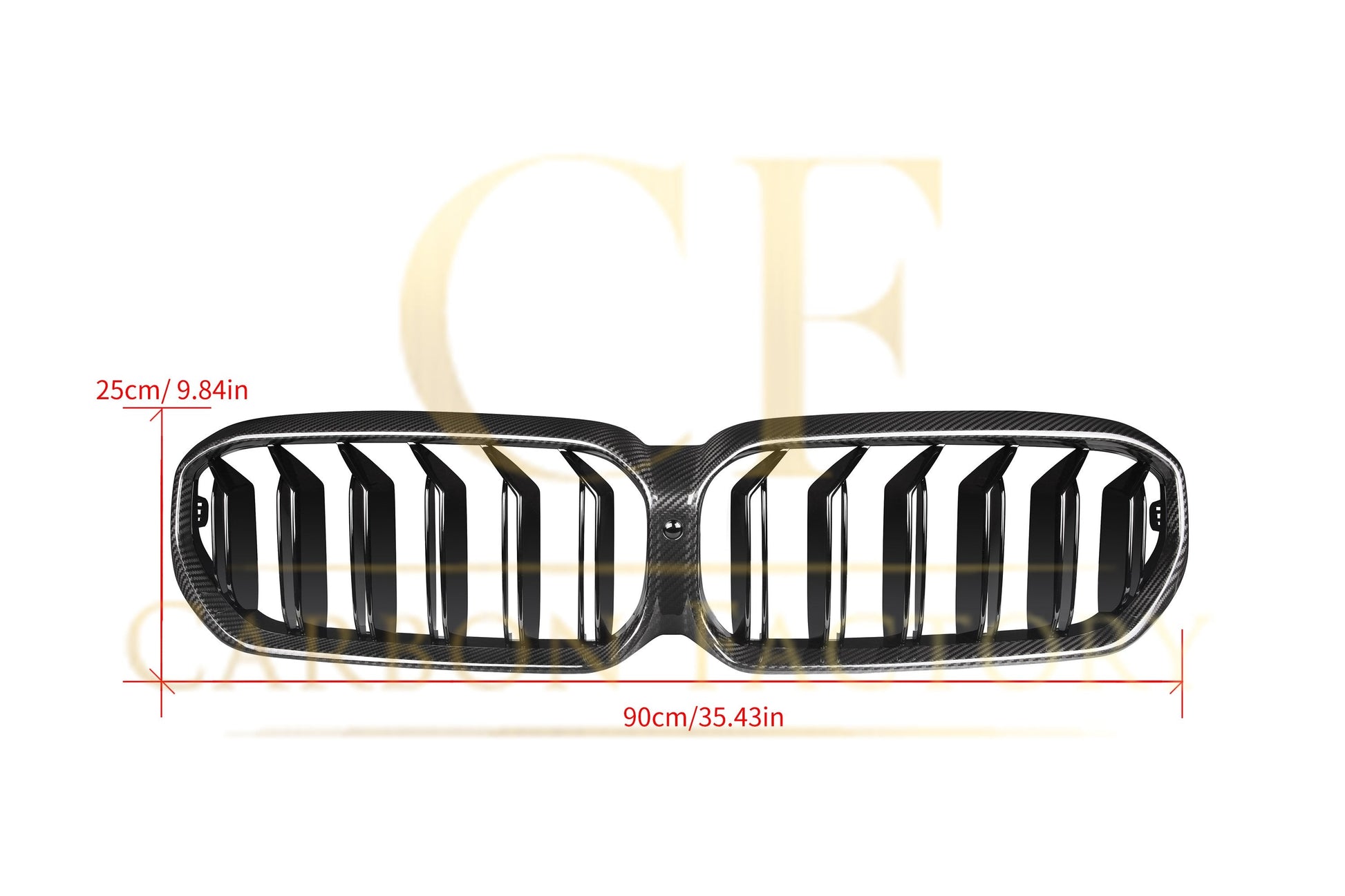 Pre-Preg Carbon Fibre Front Grille for BMW G30 5 Series inc F90 M5 LCI 21-23-Carbon Factory