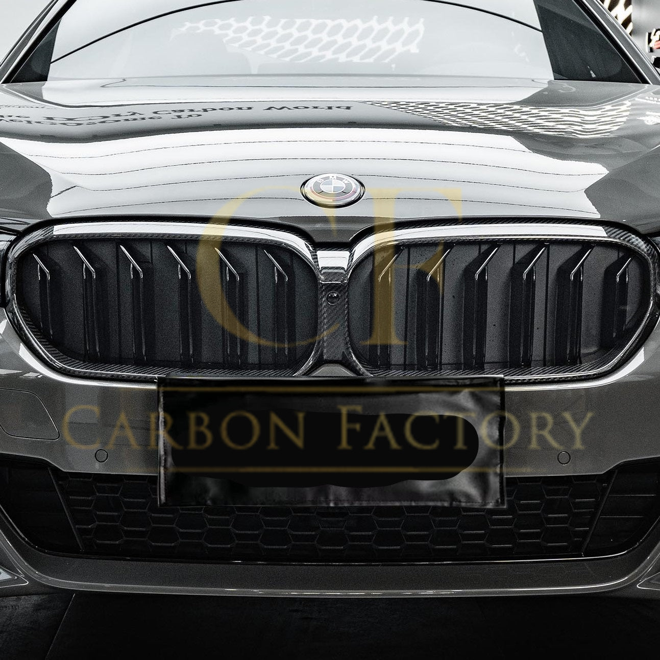 Pre-Preg Carbon Fibre Front Grille for BMW G30 5 Series inc F90 M5 LCI 21-23-Carbon Factory