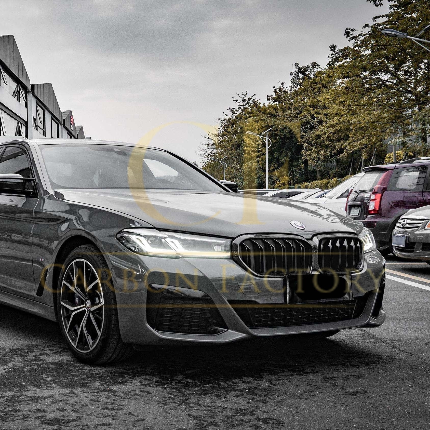 Pre-Preg Carbon Fibre Front Grille for BMW G30 5 Series inc F90 M5 LCI 21-23-Carbon Factory