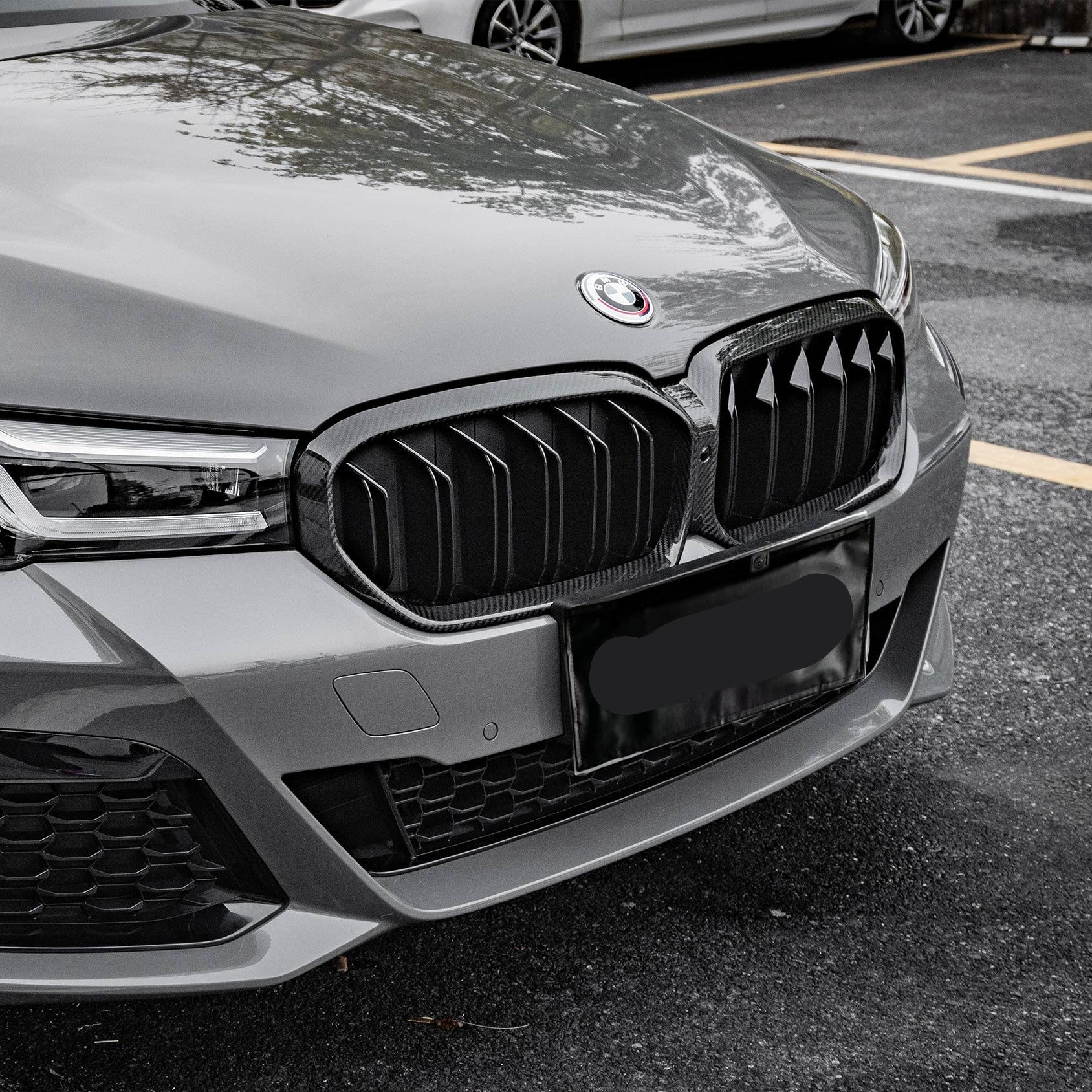 Pre-Preg Carbon Fibre Front Grille for BMW G30 5 Series inc F90 M5 LCI 21-23-Carbon Factory