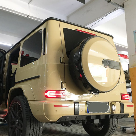 Pre-Preg Carbon Fibre Rear Diffuser for Mercedes W464 G Class G Wagon 19-Present-Carbon Factory