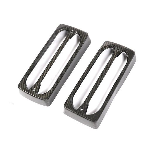 Pre-Preg Carbon Fibre Rear Light Covers for Mercedes W463 G Class G Wagon 04-18-Carbon Factory