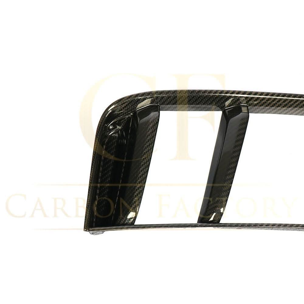 Pre-Preg Carbon Fibre Rear Side Vent Covers for Audi R8 V10 Gen 2 15-19 - Carbon Factory
