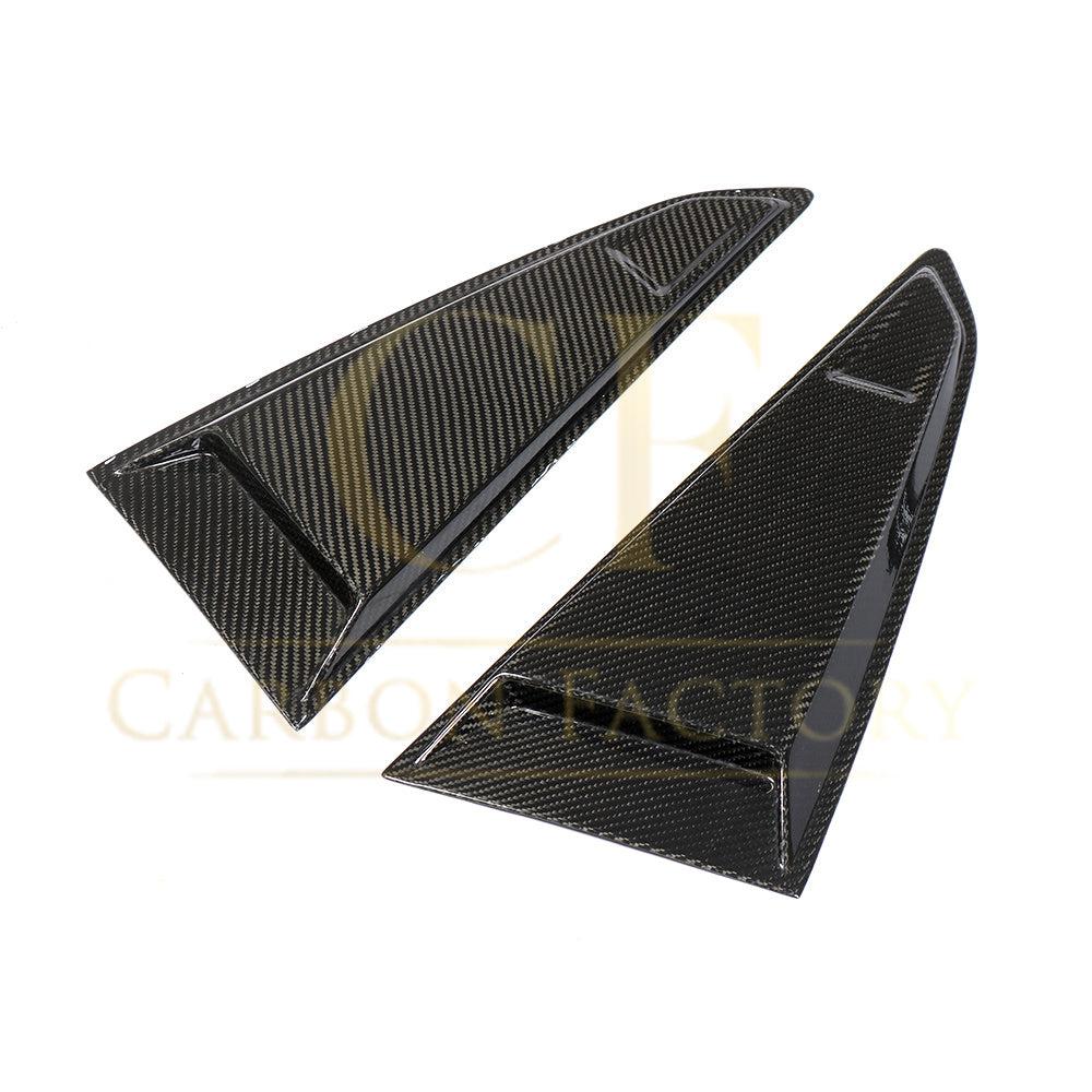 Pre-Preg Carbon Fibre Rear Window Trims for Audi 8S TT TTS TTRS MK3 15-18-Carbon Factory