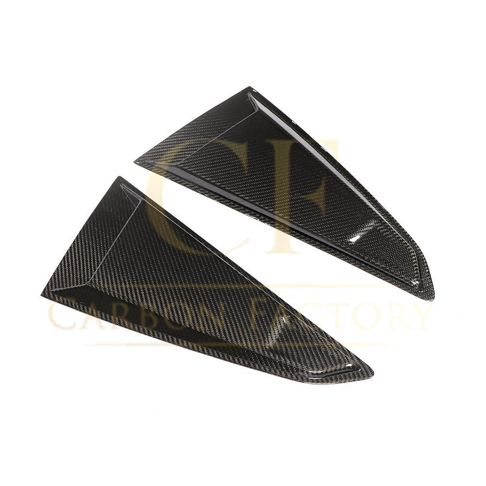Pre-Preg Carbon Fibre Rear Window Trims for Audi 8S TT TTS TTRS MK3 15-18-Carbon Factory
