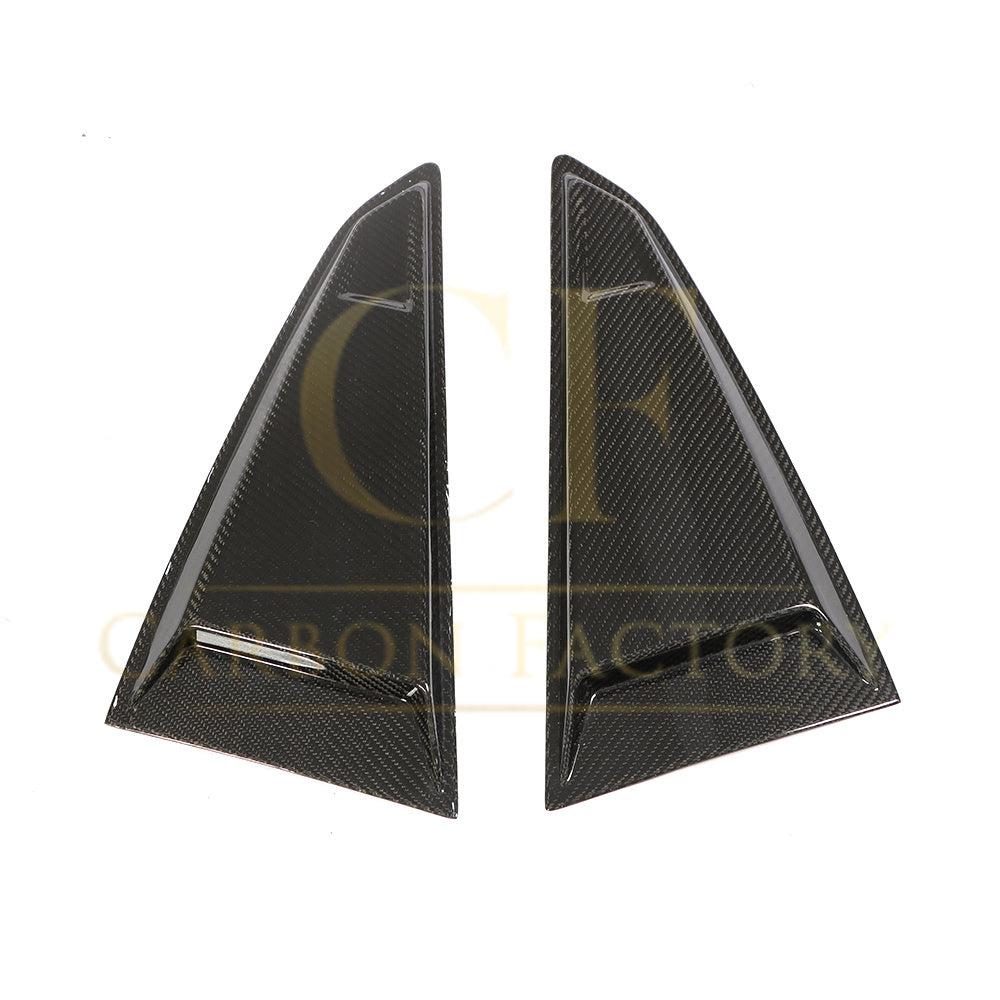 Pre-Preg Carbon Fibre Rear Window Trims for Audi 8S TT TTS TTRS MK3 15-18-Carbon Factory