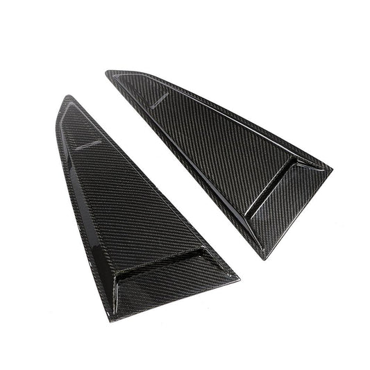 Pre-Preg Carbon Fibre Rear Window Trims for Audi 8S TT TTS TTRS MK3 15-18-Carbon Factory