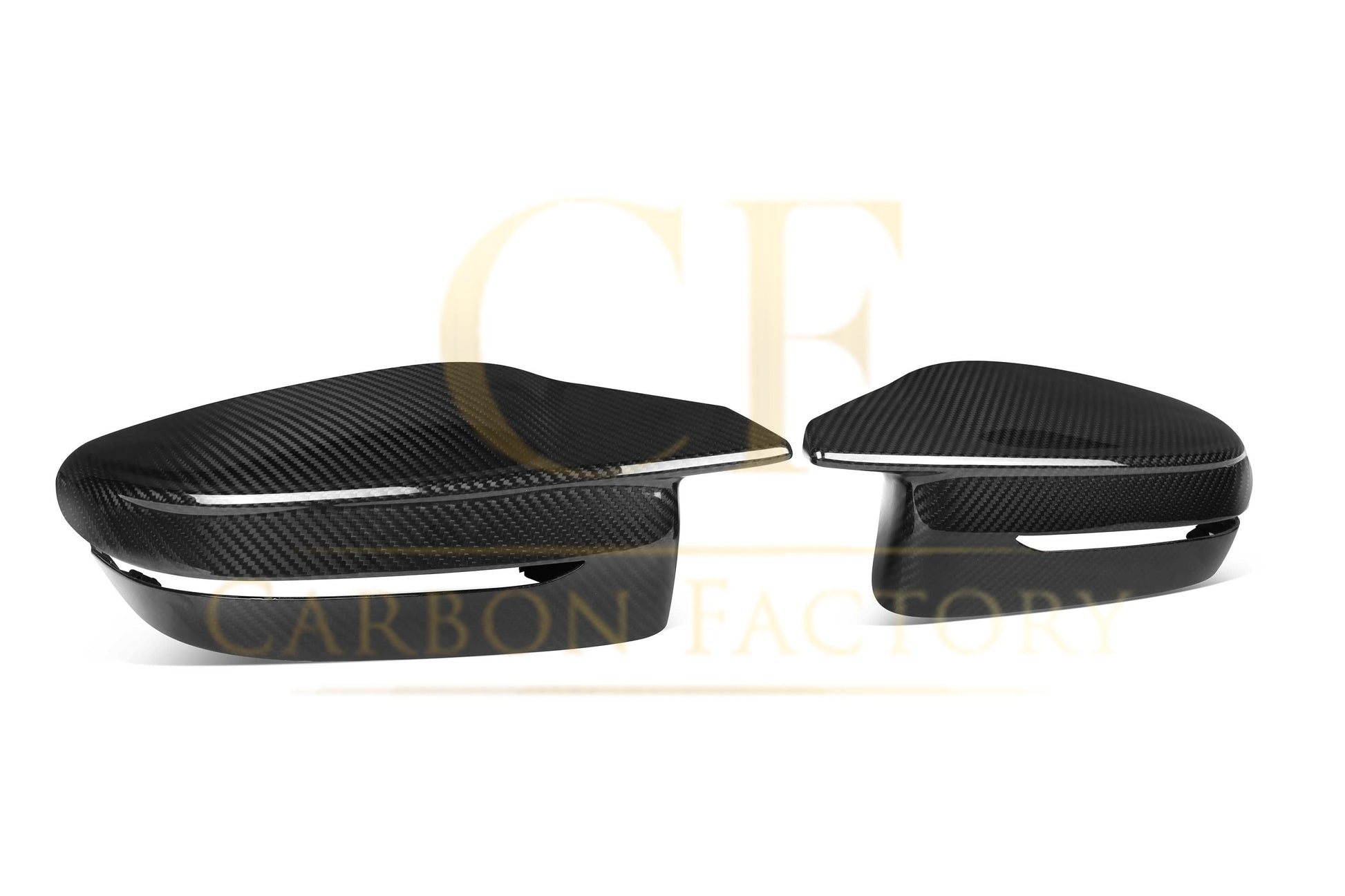 Pre-Preg Carbon Fibre Replacement Mirror Covers for BMW G22 G23 G26 M440i i4 M50 20-Present-Carbon Factory