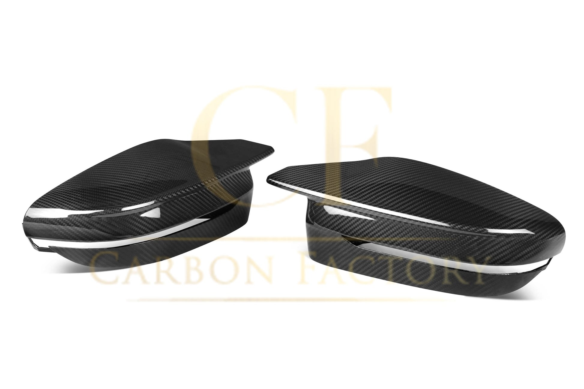 Pre-Preg Carbon Fibre Replacement Mirror Covers for BMW G22 G23 G26 M440i i4 M50 20-Present-Carbon Factory