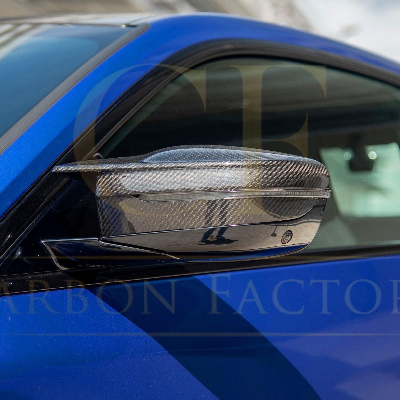 Pre-Preg Carbon Fibre Replacement Mirror Covers for BMW G22 G23 G26 M440i i4 M50 20-Present-Carbon Factory
