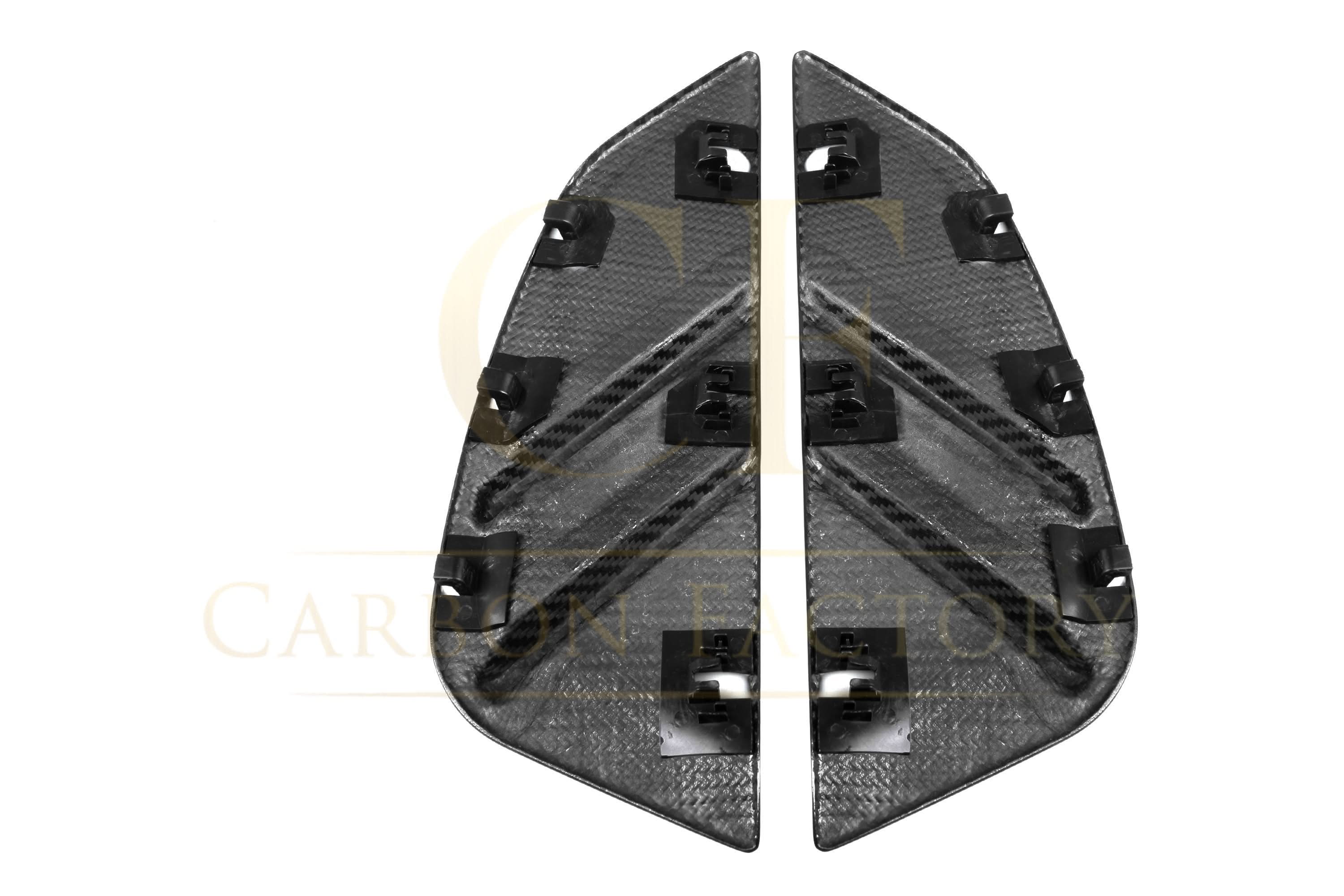 Pre-Preg Carbon Fibre Replacement Side Fender Trim for BMW G80 M3 21-Present - Carbon Factory