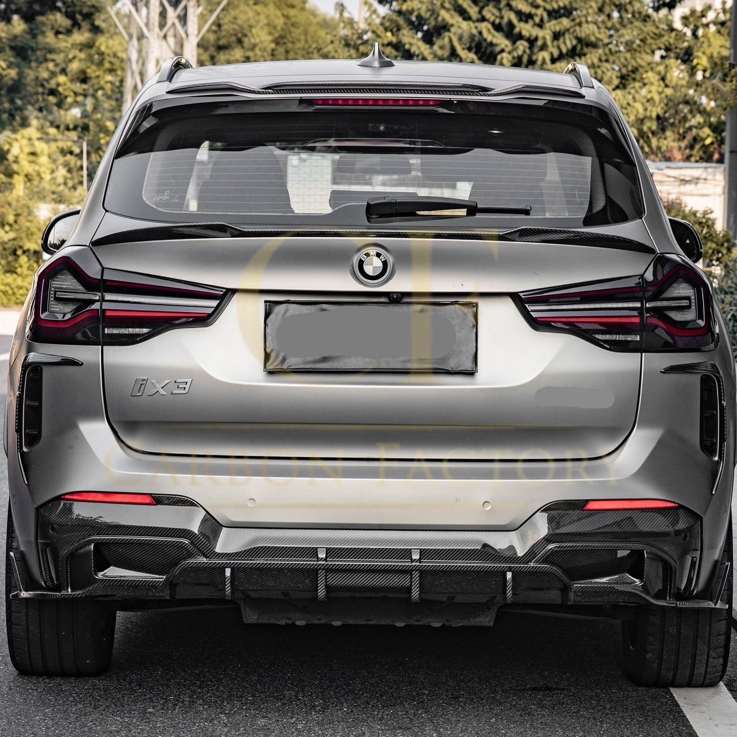 Pre-Preg Carbon Fibre Roof Spoiler for BMW G01 X3 G08 IX3 LCI 22-25-Carbon Factory