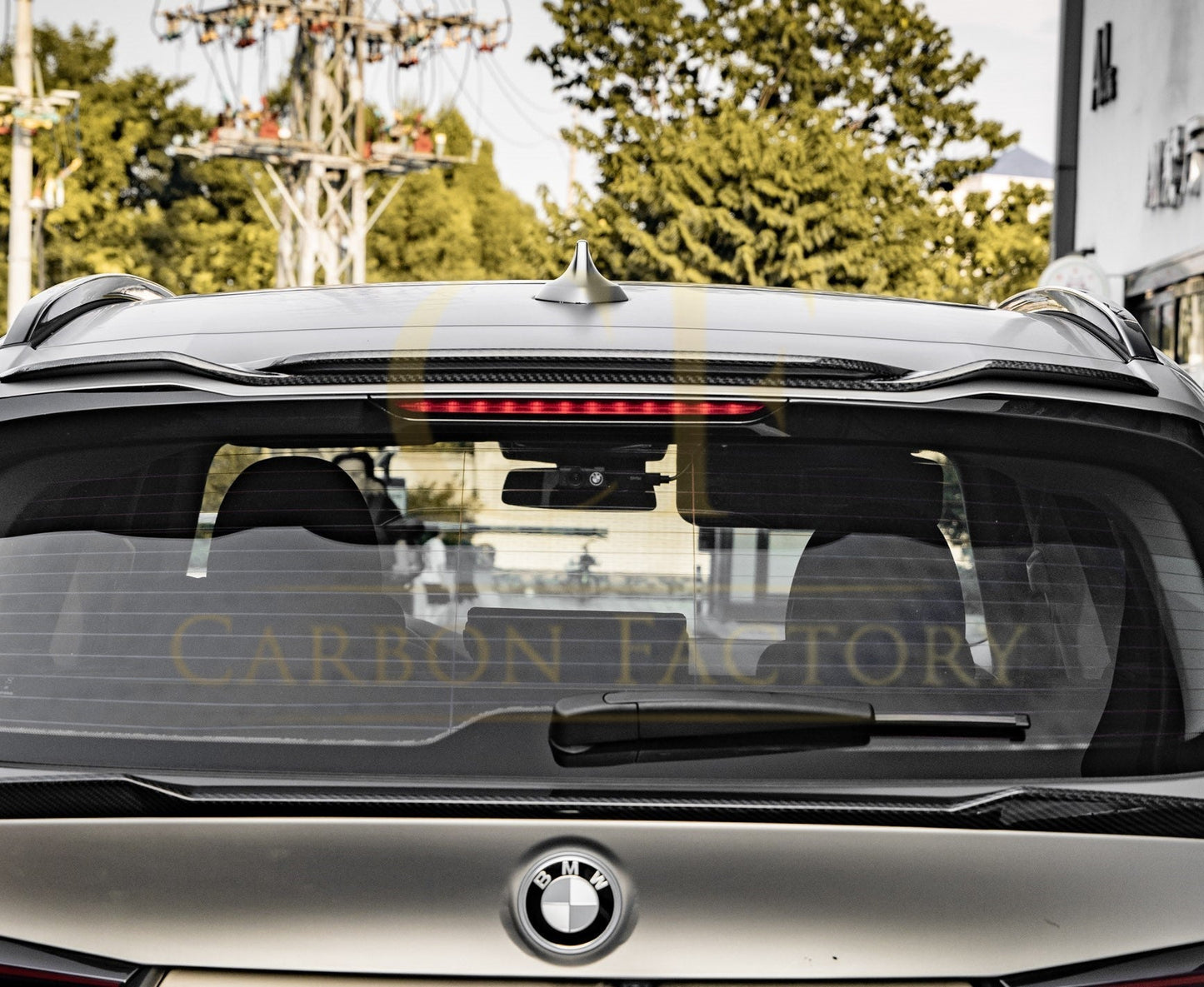 Pre-Preg Carbon Fibre Roof Spoiler for BMW G01 X3 G08 IX3 LCI 22-25-Carbon Factory