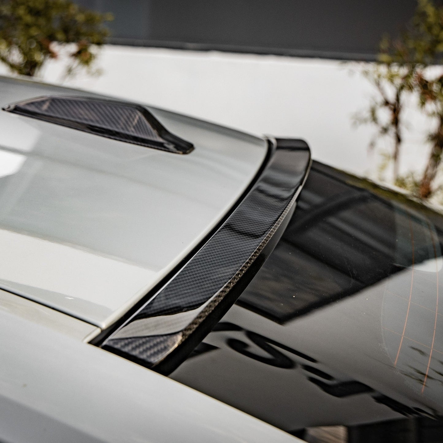 Pre-Preg Carbon Fibre Roof Spoiler for BMW G26 4 Series Gran Coupe i4 20-25-Carbon Factory