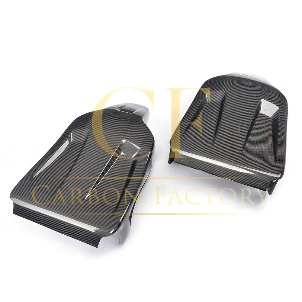 Pre-Preg Carbon Fibre Seat Covers for Mercedes Benz W204 C63 Saloon 07-13 - Carbon Factory