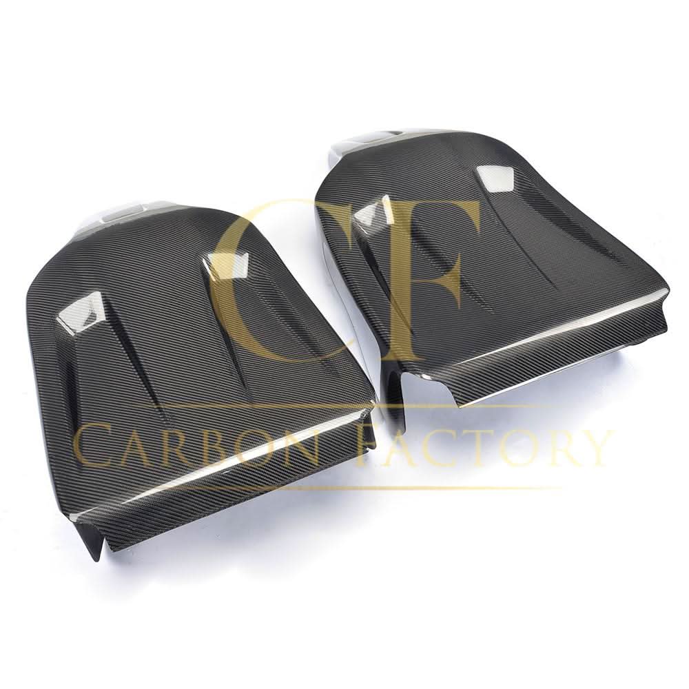 Pre-Preg Carbon Fibre Seat Covers for Mercedes Benz W204 C63 Saloon 07-13 - Carbon Factory