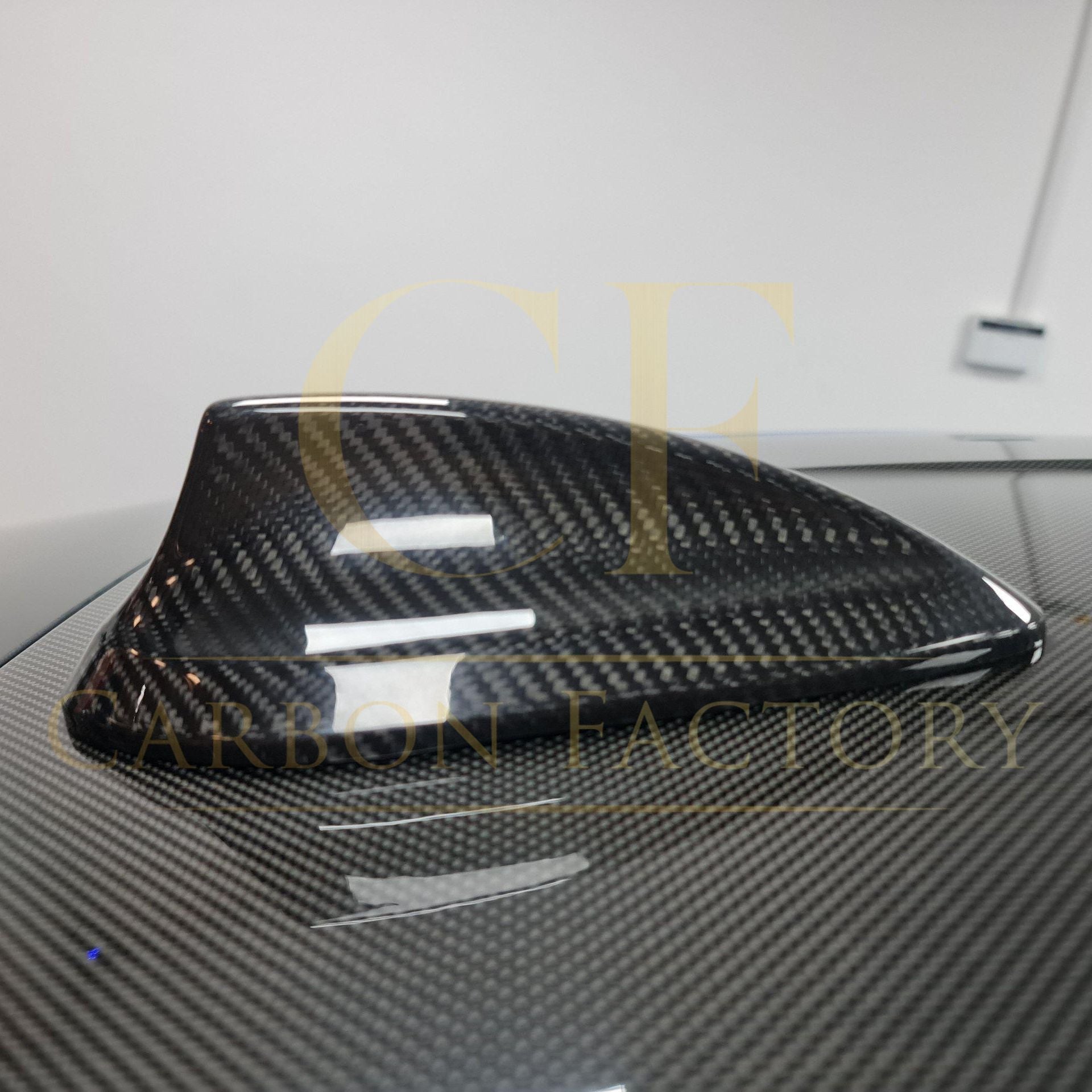 Pre-Preg Carbon Fibre Shark Fin Antenna Cover for BMW G20 G803 Series inc M3 20-22-Carbon Factory
