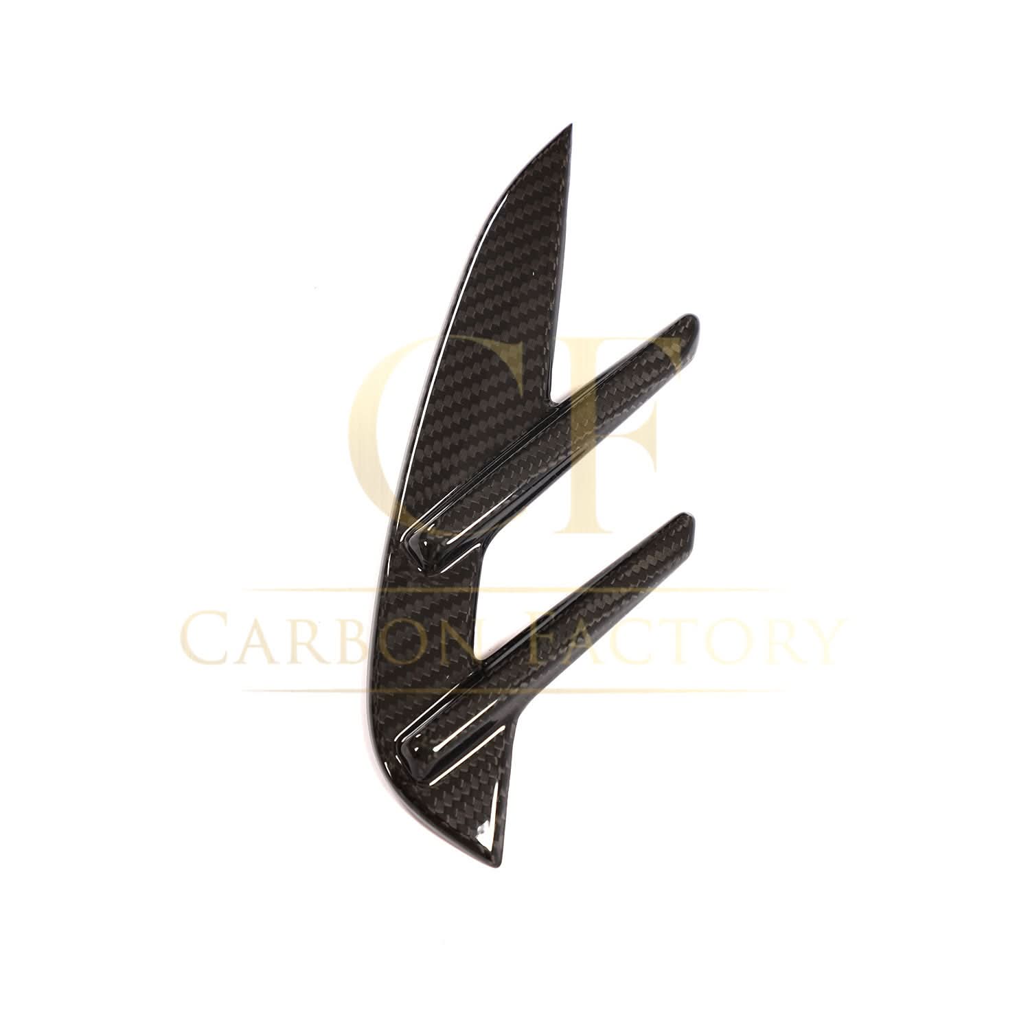 Pre-Preg Carbon Fibre Side Vent Trims for BMW G80 M3 21-Present - Carbon Factory