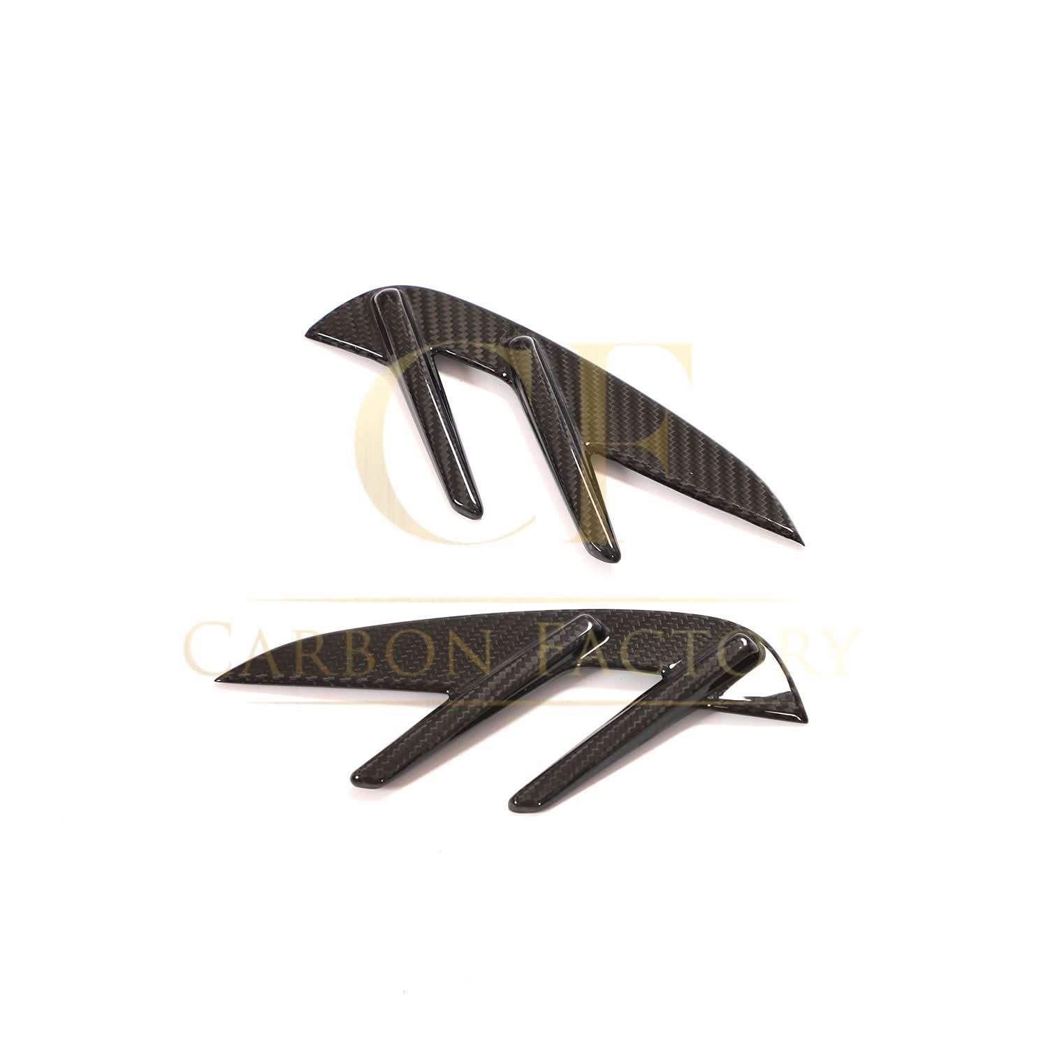 Pre-Preg Carbon Fibre Side Vent Trims for BMW G80 M3 21-Present - Carbon Factory
