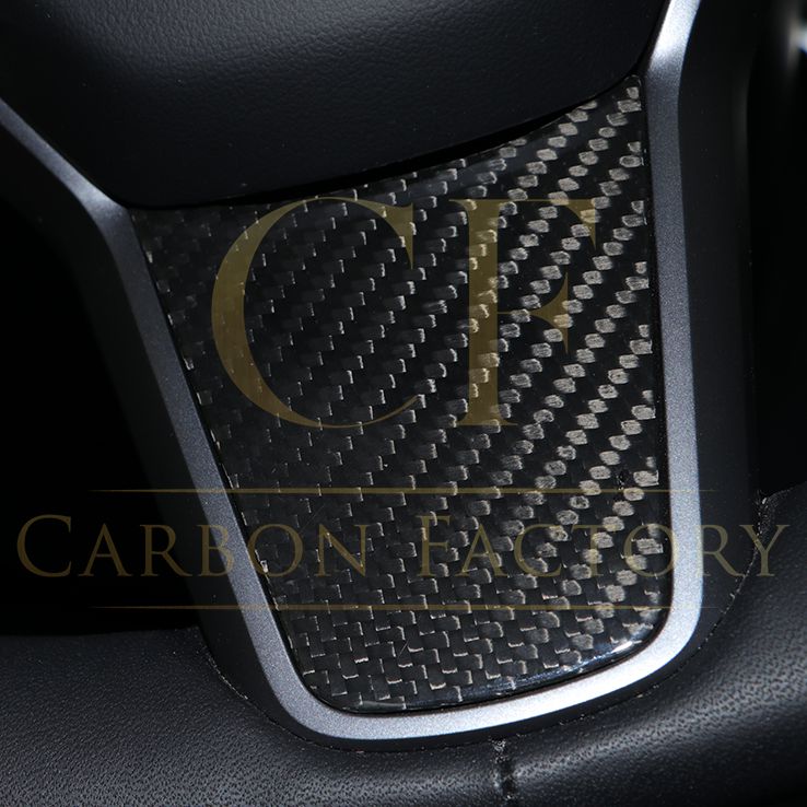 Pre-Preg Carbon Fibre Steering Wheel Trims for Tesla Model 3 & Model Y 17-23-Carbon Factory