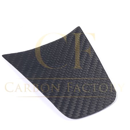 Pre-Preg Carbon Fibre Steering Wheel Trims for Tesla Model 3 & Model Y 17-23-Carbon Factory