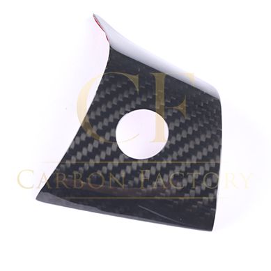 Pre-Preg Carbon Fibre Steering Wheel Trims for Tesla Model 3 & Model Y 17-23-Carbon Factory