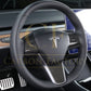 Pre-Preg Carbon Fibre Steering Wheel Trims for Tesla Model 3 & Model Y 17-23-Carbon Factory