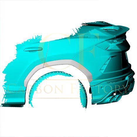 Pre-Preg Carbon Fibre Wheel Arch Trims for Lamborghini Urus 18-21-Carbon Factory