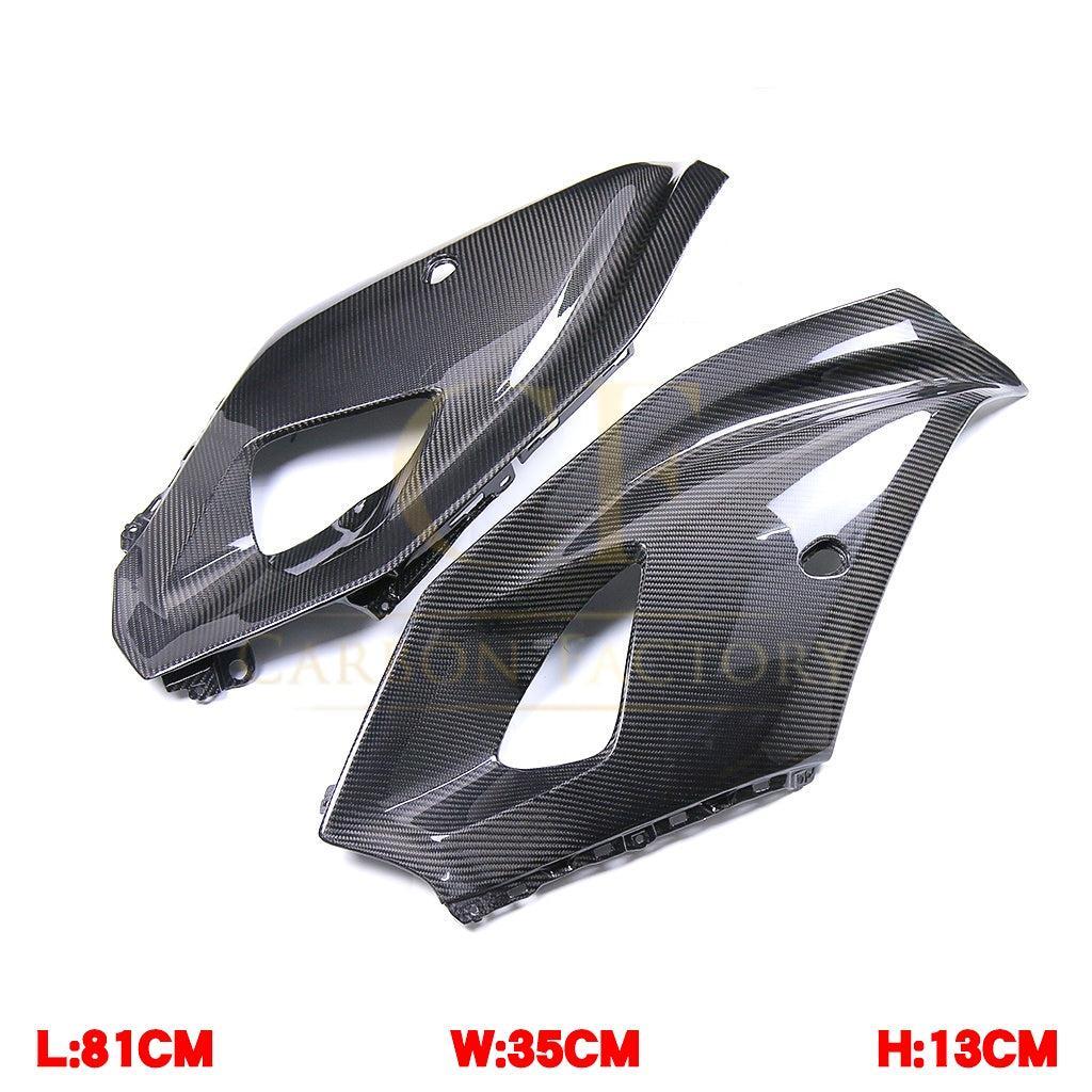 Pre-preg Carbon Fibre Carbon Side Panels A for Yamaha R7 2022-Present-Carbon Factory