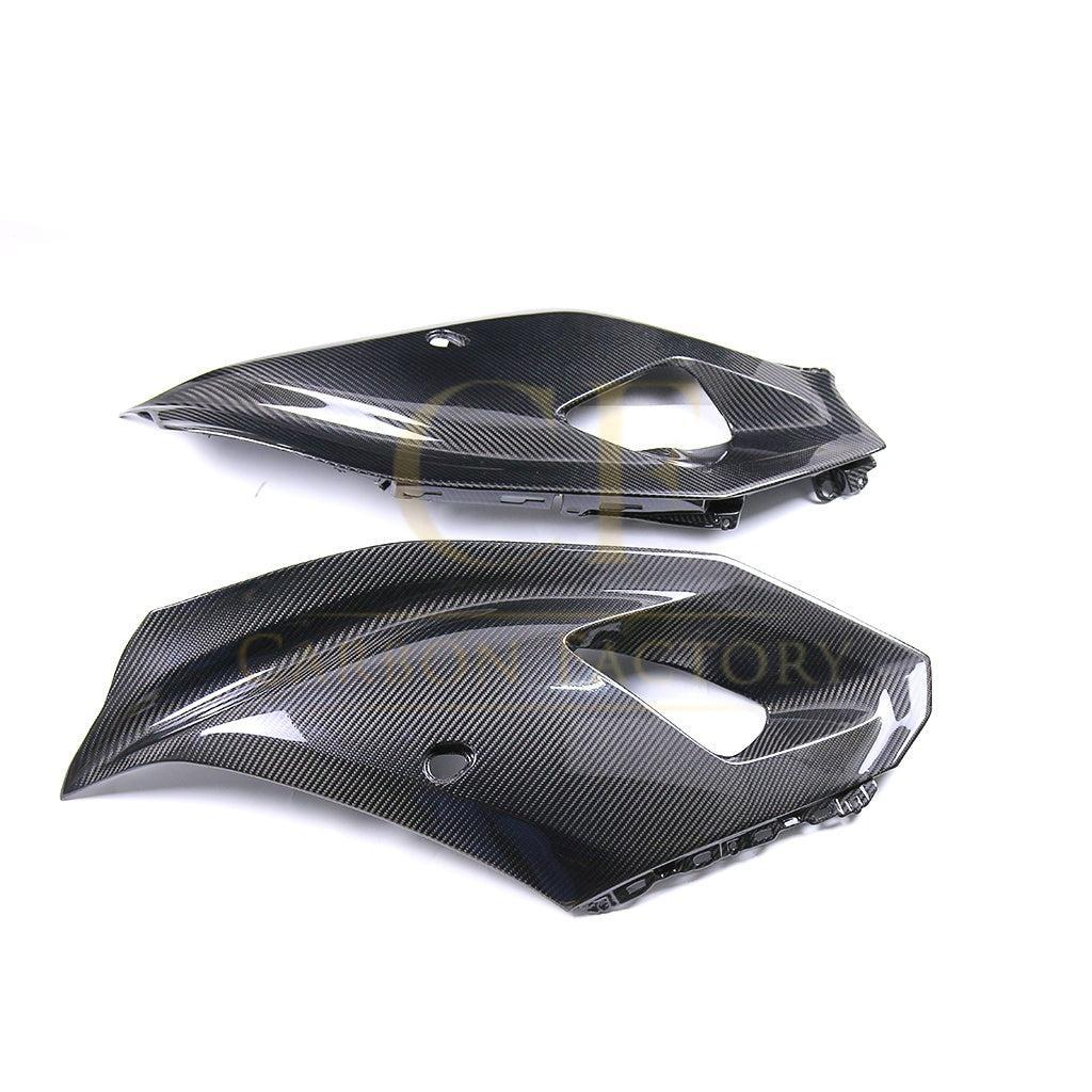 Pre-preg Carbon Fibre Carbon Side Panels A for Yamaha R7 2022-Present-Carbon Factory