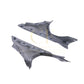 Pre-preg Carbon Fibre Carbon Upper Side Panels for Yamaha R7 2022-Present-Carbon Factory