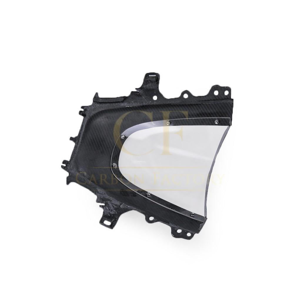 Pre-preg Carbon Fibre Fairing Screen With transparent glass for Yamaha R1 2020-2024-Carbon Factory