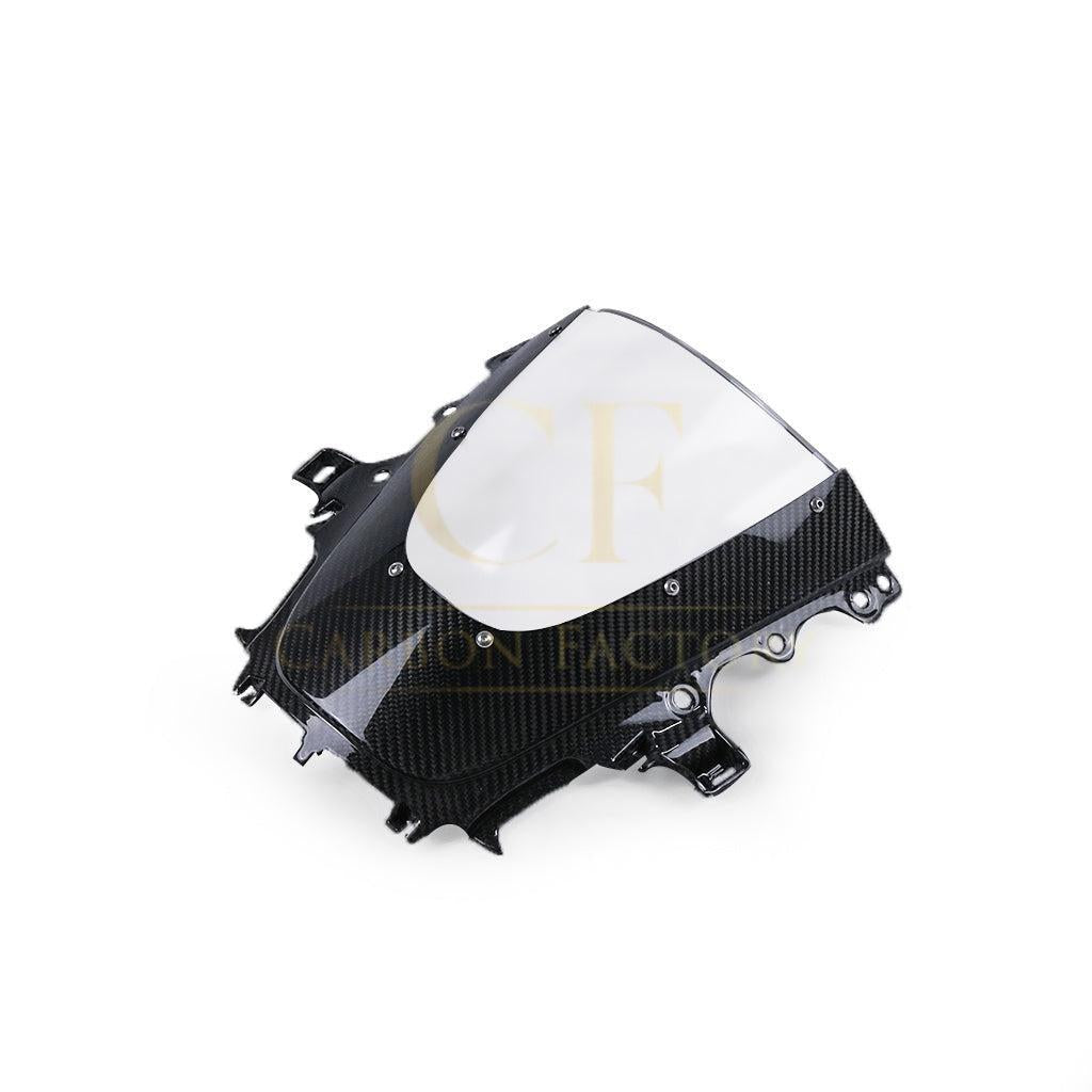 Pre-preg Carbon Fibre Fairing Screen With transparent glass for Yamaha R1 2020-2024-Carbon Factory