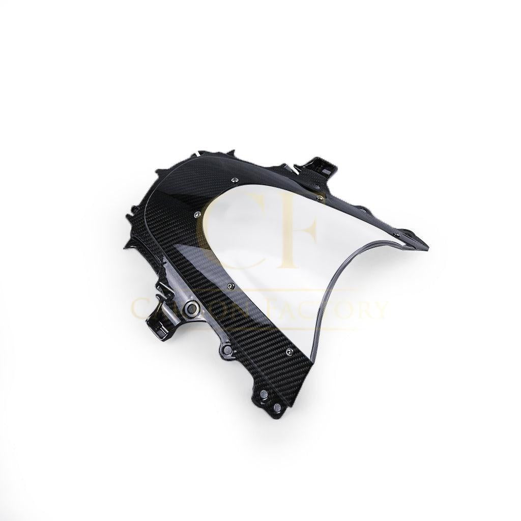 Pre-preg Carbon Fibre Fairing Screen With transparent glass for Yamaha R1 2020-2024-Carbon Factory
