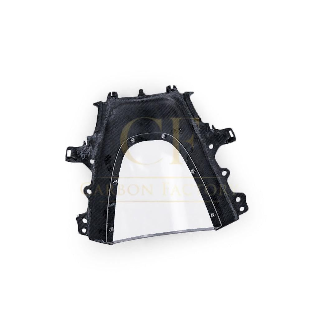 Pre-preg Carbon Fibre Fairing Screen With transparent glass for Yamaha R1 2020-2024-Carbon Factory