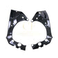 Pre-preg Carbon Fibre Frame Covers for Yamaha R1 2015-2024-Carbon Factory