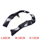 Pre-preg Carbon Fibre Frame Covers for Yamaha R6 2017-2022-Carbon Factory