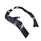 Pre-preg Carbon Fibre Frame Covers for Yamaha R6 2017-2022-Carbon Factory