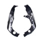Pre-preg Carbon Fibre Frame Covers for Yamaha R6 2017-2022-Carbon Factory
