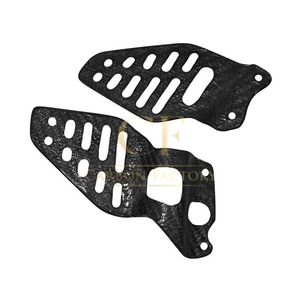 Pre-preg Carbon Fibre Heel Plates for Yamaha R6 2008-2015-Carbon Factory