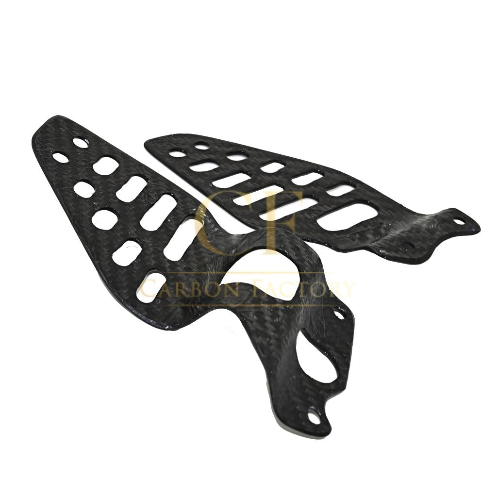 Pre-preg Carbon Fibre Heel Plates for Yamaha R6 2008-2015-Carbon Factory